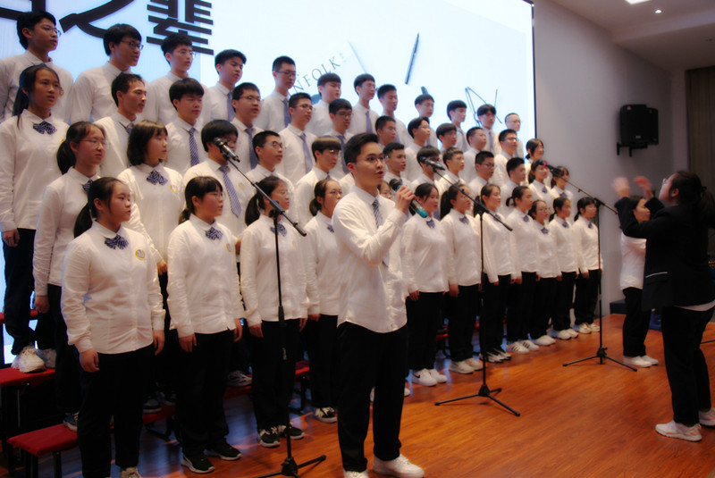 温州翔宇中学高一合唱比赛高歌在翔宇的日子