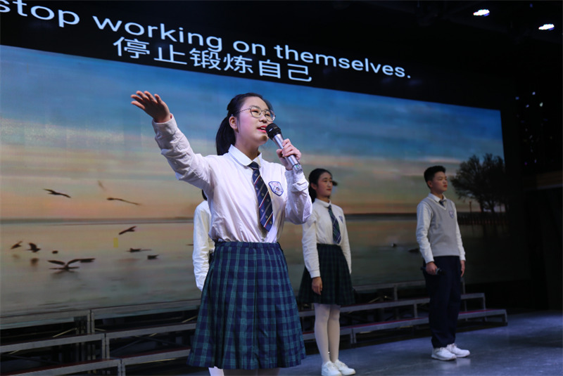 淮外学子在区首届英语文化节活动中喜获多项大奖