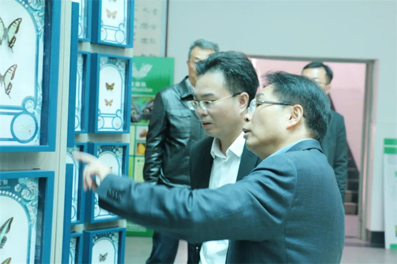 广西梧州市藤县党政考察团来淮外参观考察