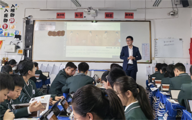 淮外举行第十七届面向全国公开教学活动