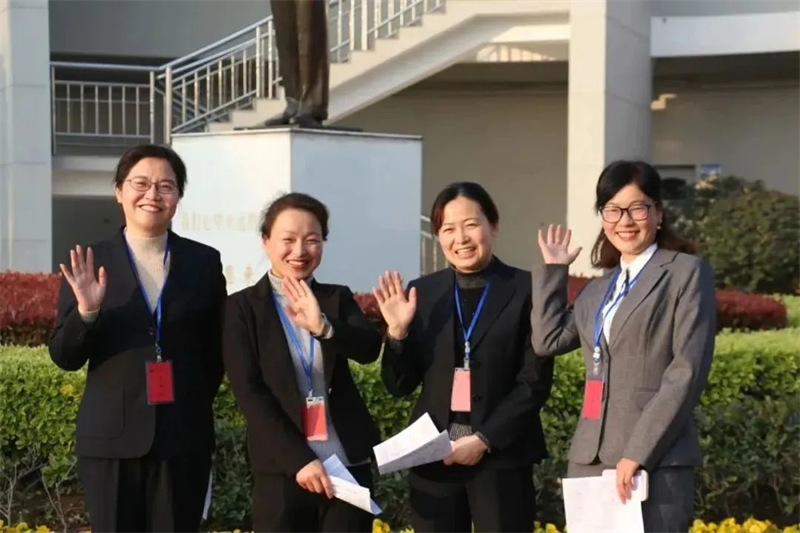 淮外邀请省内外名师助力公开教学活动