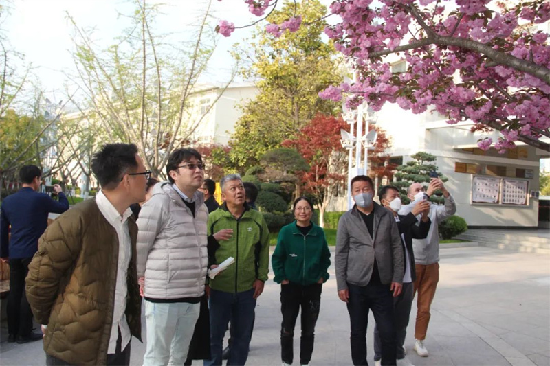 东莞伟时科技有限公司考察团访问淮外